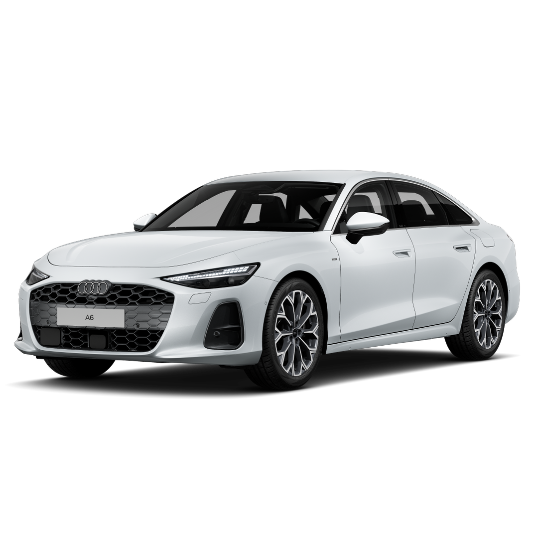 Modelový obrázok bieleho Audi A6 Limuzína e-hybrid