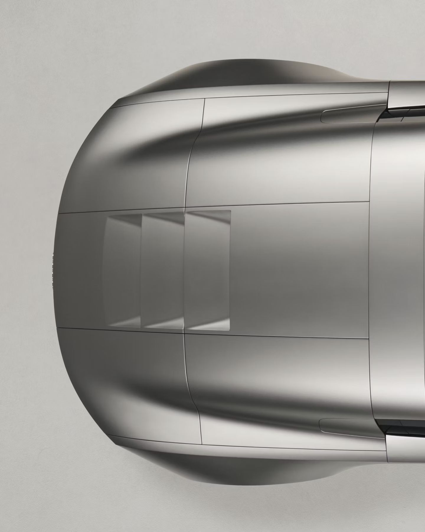 Pohľad zhora na sklopnú strechu Audi Concept C 