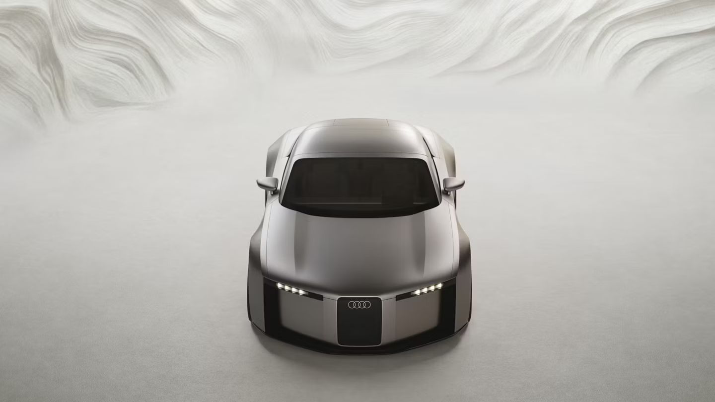 Pohľad na predné partie Audi Concept C