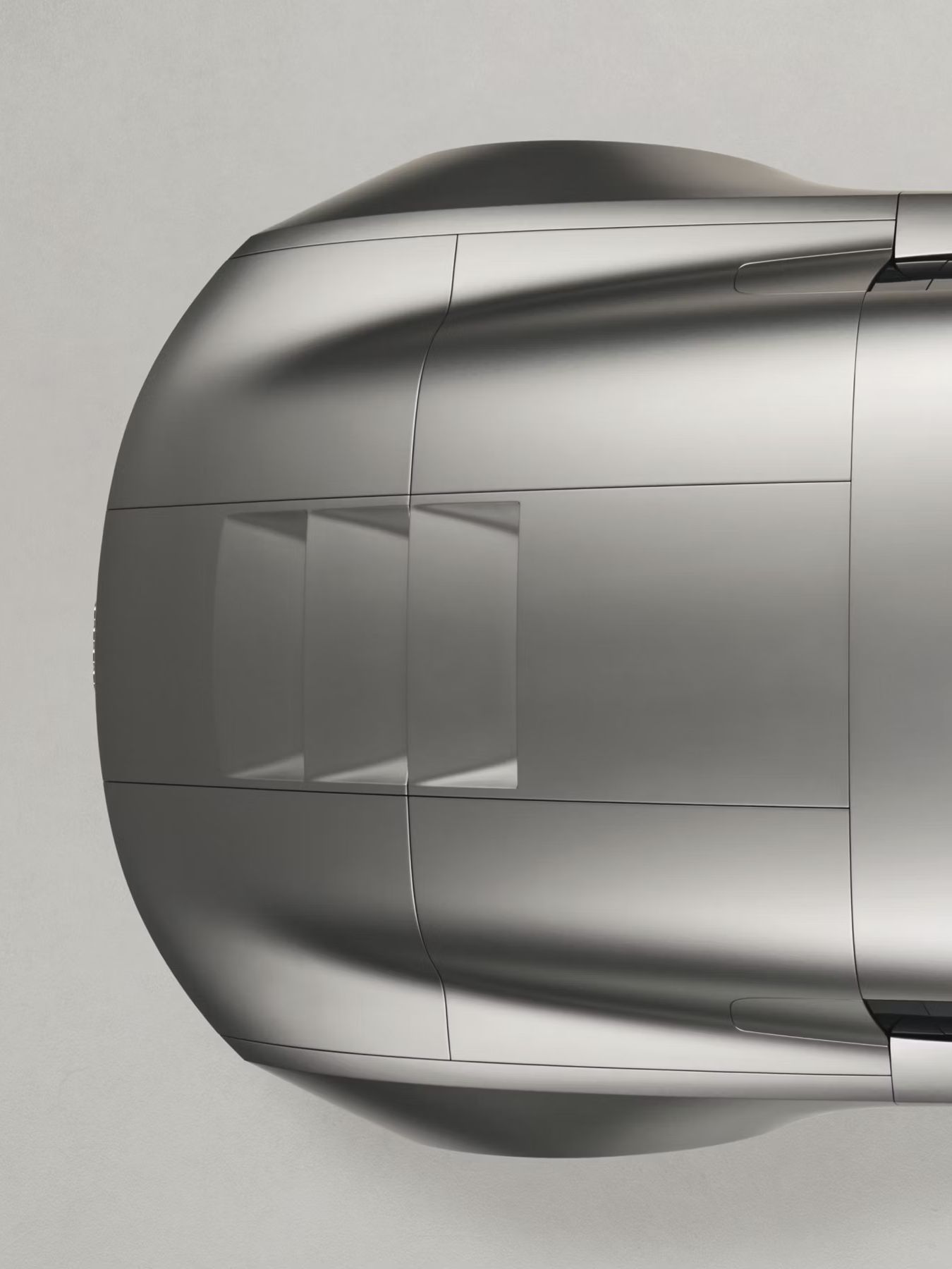 Pohľad zhora na Audi Concept C so sklopnou pevnou strechou